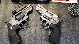 Umarex Airgun Legends S25 Revolver Rifled Barrel unboxing and testing #airgun