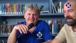 Jubileumfeest 550 jaar Kerk Leende, aan tafel: Oscar van der Kruis locatie manager De Schammert