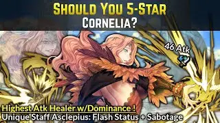 Should You 5-Star Cornelia? (Asclepius Staff inflicts Flash & has Dominance!) | Grand Hero Battle