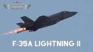 California Capital Airshow F-35A Lightning DEMO!