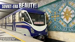 Inside Tashkent Metro – One of the Most Beautiful in the World