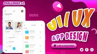 Adobe XD Tutorial | Online Doctor Application | Basic Course of UI/UX Design