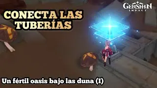 CONECTA LAS TUBERÍAS | Un fértil oasis bajo las dunas (I) | Puzzle
