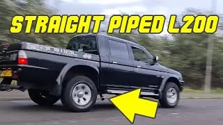 I Straight Piped My Mitsubishi L200!