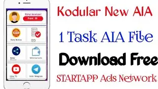 How to Create Kodular AIA File l High quality earning apps