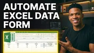 How to Create a Fully Automated Data Entry Form in Excel (2026) | Step-by-Step