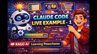 Watch Claude Code AI Build a Flutter App! 🚀 Live Coding Example & Easy Study Material (RAGO AI) - 1