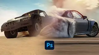 How to Merge Two Photos in Photoshop | YouTube Thumbnail | GD Dots