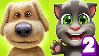 Talking Ben the Dog vs My Talking Tom 2