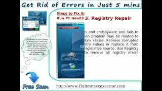 Quick & Easy Steps to Fix itmrtsvc.exe Error