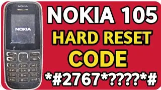 Nokia 105 hard reset kaise kare | How to hard reset nokia 105 | Nokia 105 hard reset 