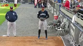 4/8/2022: Luis Medina pre-start bullpen (raw footage)