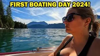 FIRST BOATING DAY at Stave Lake for 2024!
