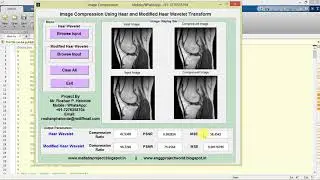 Image Compression Using Wavelet Transform Matlab Project