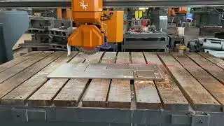 4-Axis CNC Bridge Saw: Precision Stone Cutting Made Easy