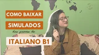 Provas antigas de italiano B1 -  Como fazer os simulados? | Cidadania Italiana por casamento