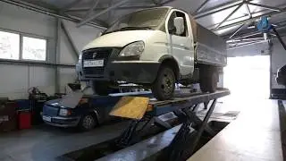 Установка Глушителя мак 3302 глушитель + резонатор на автомобиль Газель