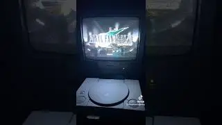 Final Fantasy 7 intro on the PlayStation 1
