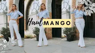 MANGO TRY ON HAUL & LOOKBOOK- SUMMER OUTFITS