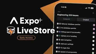 How to build local-first native apps with LiveStore and Expo
