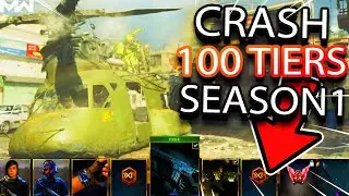 *NEW* Modern Warfare season 1 ALL BattlePass tiers, Opening Cutscene and CRASH gameplay