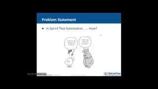 An Adaptive Framework for In Sprint Test Automation