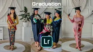 Cara Mengedit Preset Fotografi Wisuda Profesional | Mobile Lightroom Free Download DNG | Part 2