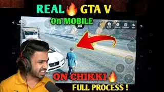 How To Play Real *GTA V* On Mobile From Chikki App | GTA V On Android | Cloud Gaming Gta V