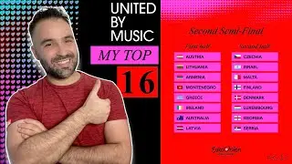 Eurovision 2025: My Top 16 of Semi-final 2