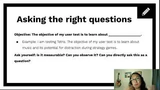 UX - Writing a usability study