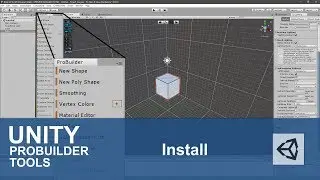 Unity: Installing Probuilder