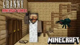GRANNY: Granny In Minecraft World |  Granny budhiya का Minecraft में कब्जा 😂🤣