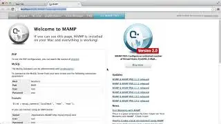 Using PHP with MySQL : Installing MySQL with MAMP