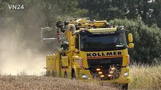29.07.2019 - VN24 - Tractor sinks into river - brand-new rotator  first time in Use