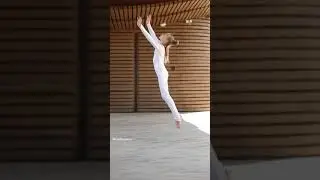 Nastya Lozhkina Dancer Gymnast photoshoot backstage