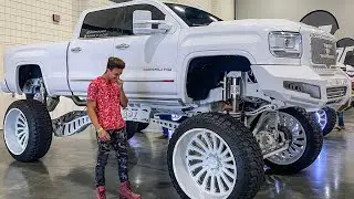 SEMA Truck CRASHES At Truck Show!