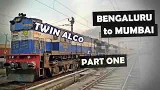 Double Diesel Delight | Coimbatore Rajkot Express | BENGALURU to RAICHUR Journey
