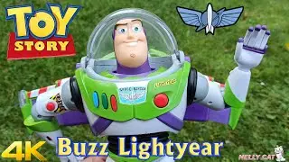 Buzz Lightyear Toy Story Collection Talking Action Figure Disney 4K