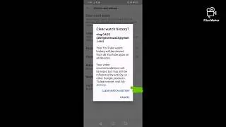 How to delete watch history in YouTube