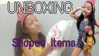 UNBOXING | SHOPEE TERNO ITEMS | ALEAH FYE BARTOLOME