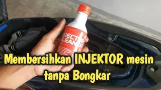 Cara membersihkan injektor tanpa bongkar throtle body