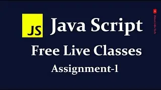 Javascript Problem Statement||Assignment-1