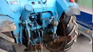 МТЗ-80 с свекольного комбайна.