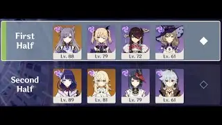 2.1 Spiral Abyss, Electro Supremacy ⚡ - (Floor 12, 9 Stars)
