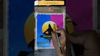 Hanuman ji Drawing #shorts #youtubeshorts #hanuman