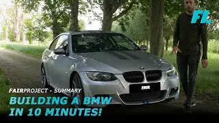 BUILDING A BMW E92 IN 10 MINUTES!