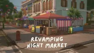 Let's Reimage the Tomarang Night Market in The Sims 4