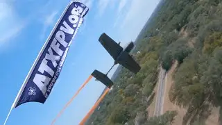 I flew my FPV drone at this plane