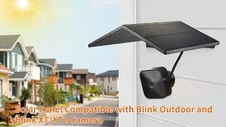 Solar Panel Compatible with Blink Outdoor and Blink XT XT2 Camera