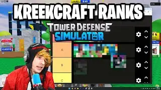 KREEKCRAFT RANKS THE TOWER DEFENSE SIMULATOR CLASSIC EVENT! [ROBLOX Tower Defense Simulator]
